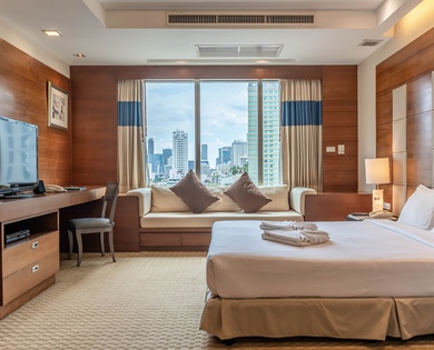 EXECUTIVE JACUZZI SUITES Jasmine City Hotel en 방콕